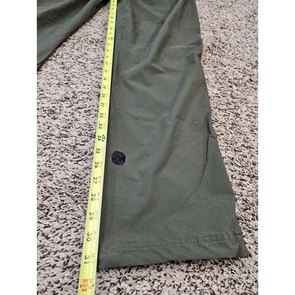 Mountain Hardwear Pants Mens 33x32 * Green Tech Outdoor Nylon Lightweight Active - Picture 6 of 9